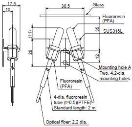 E32-L11FP / L1[]FS, E3X-DA[][]TG-S Dimensions 2 